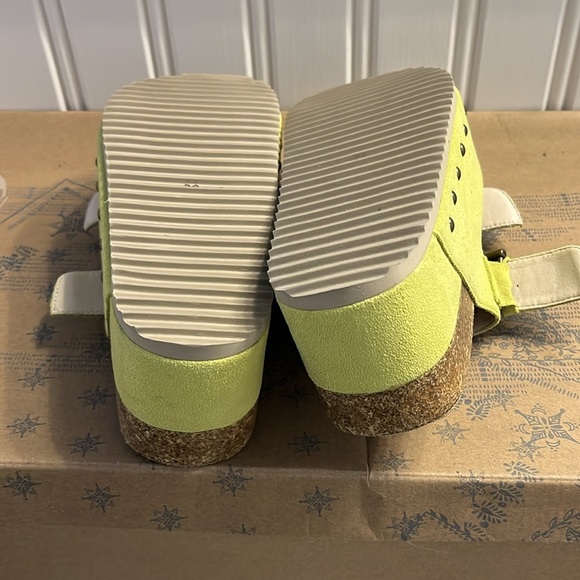 Free People x Intentionally Rule Breaker Flatform Sandals Size 7 NEW - Picture 6 of 17